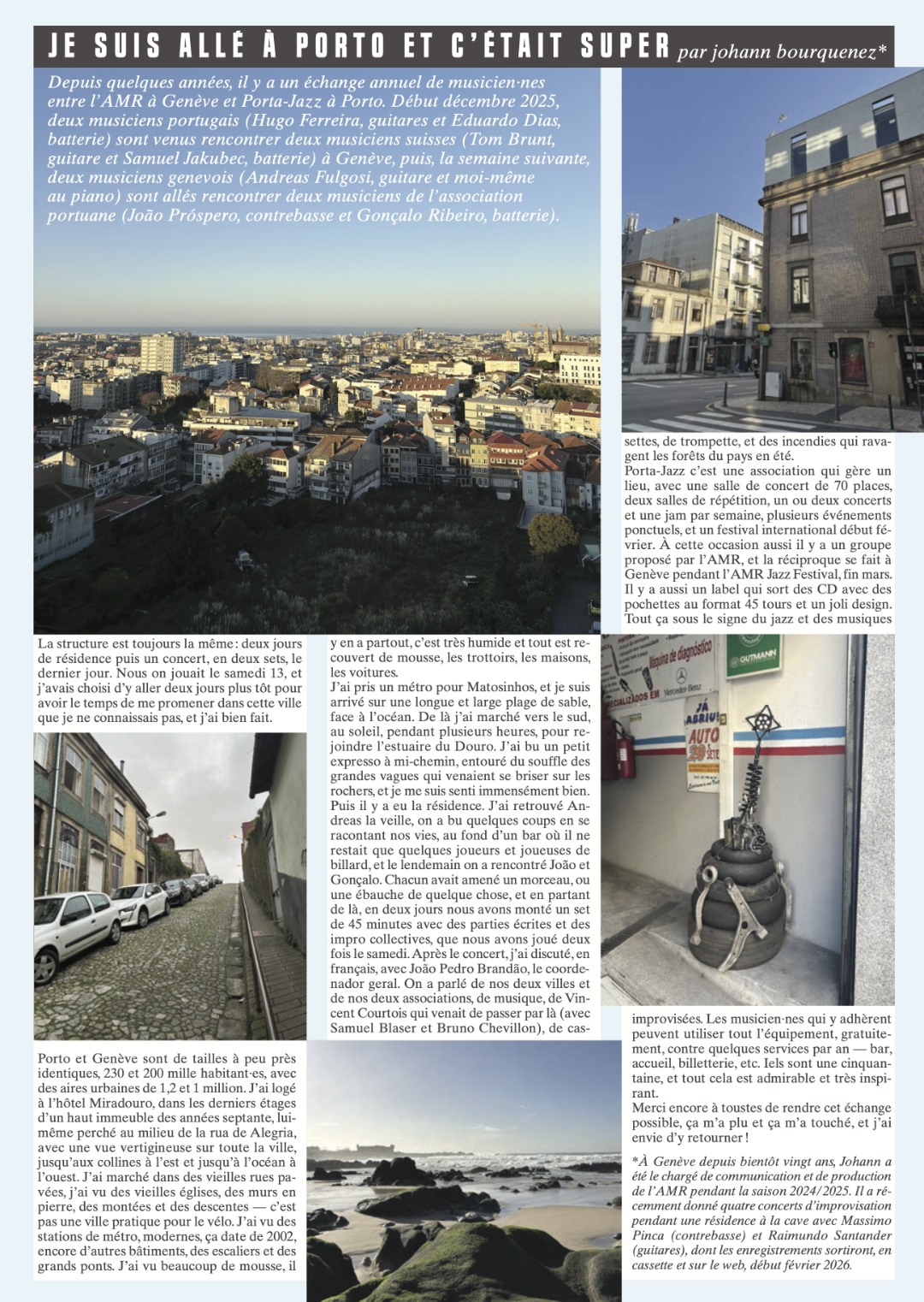 Article published in Viva la Musica #455