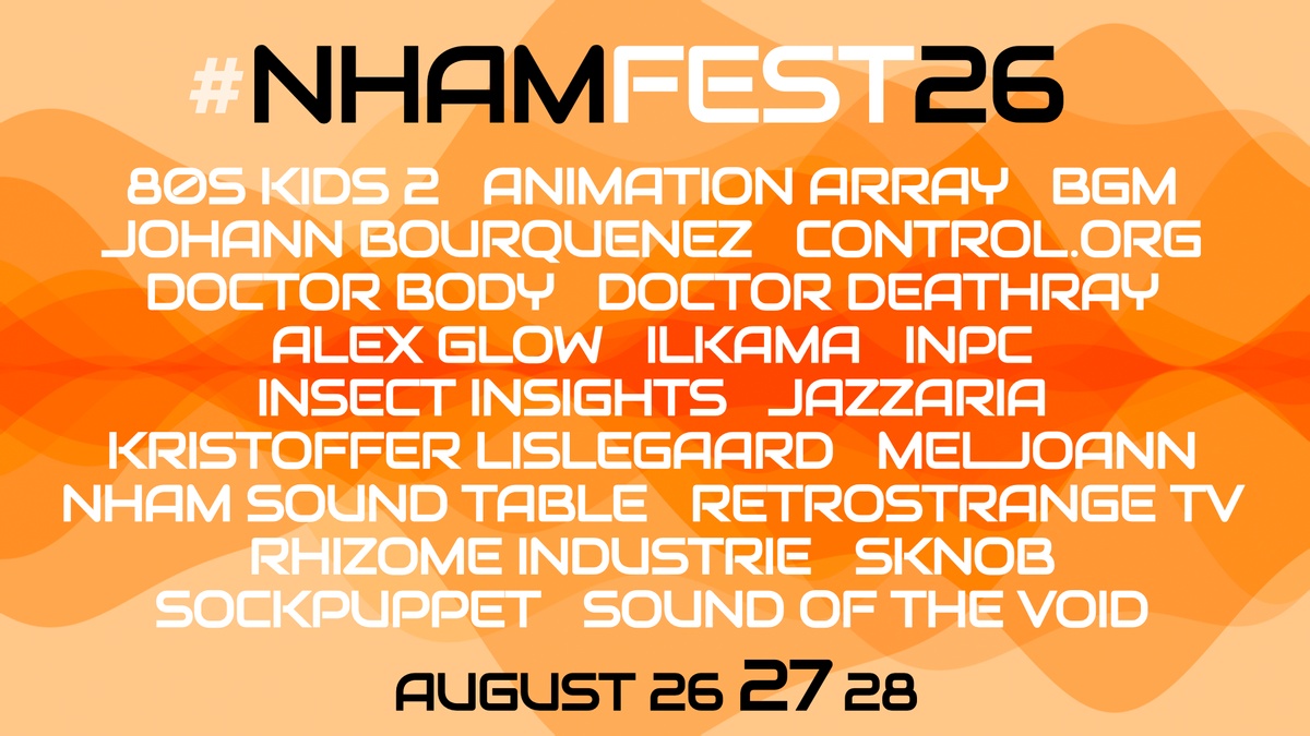 NHAM Festival 2026 - poster